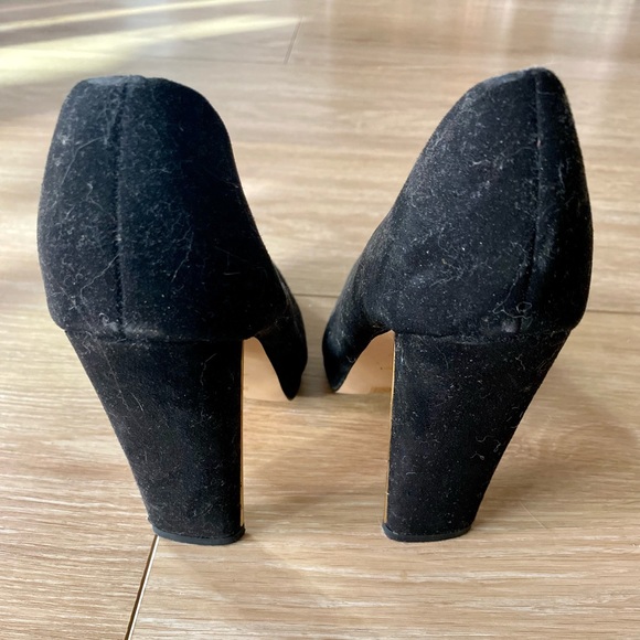 Prima Donna Black Velvet Pumps - Picture 3 of 7